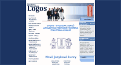 Desktop Screenshot of jazyky-logos.cz